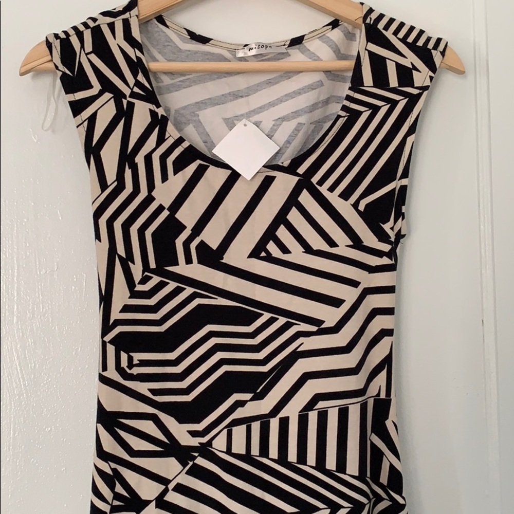 Fitted Pattern Dress for Women